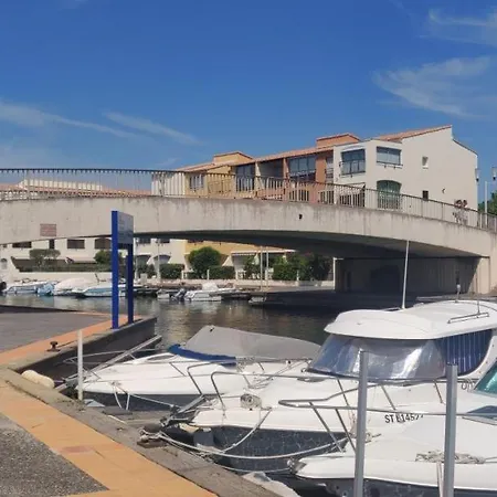 Cap D'agde - Vue Magnifique - Studio De Vacances - 4 Personnes - 27 M2 Apartment Agde