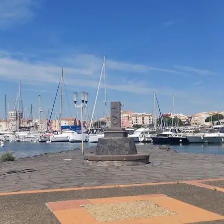 Apartment Cap D'agde - Vue Magnifique - Studio De Vacances - 4 Personnes - 27 M2 *